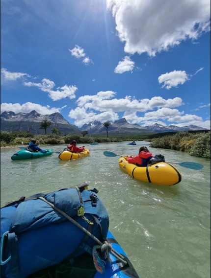 Packrafting Río Olivia